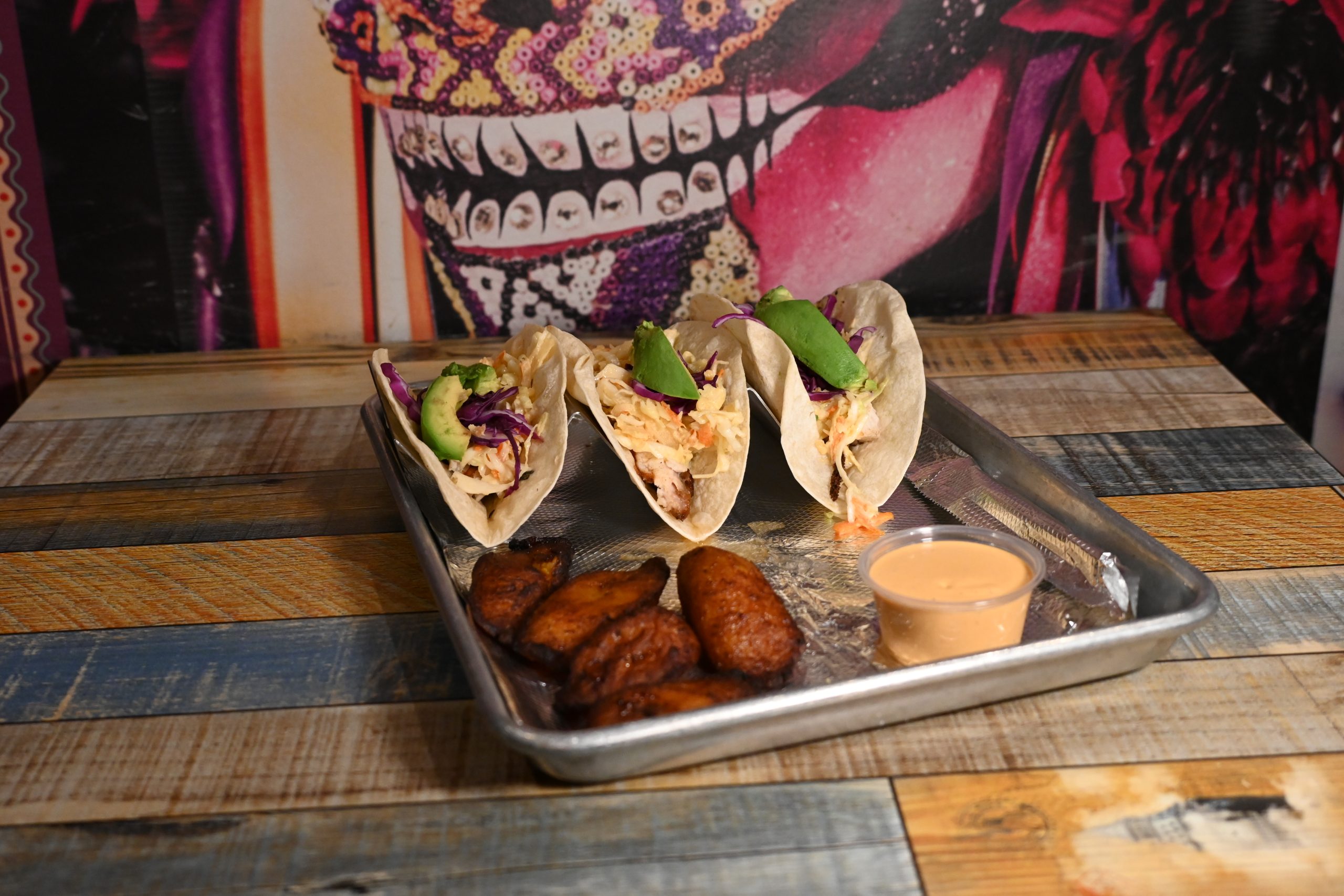 Mexican food and tacos at La Catrina Mexican restaurant in Ellijay GA